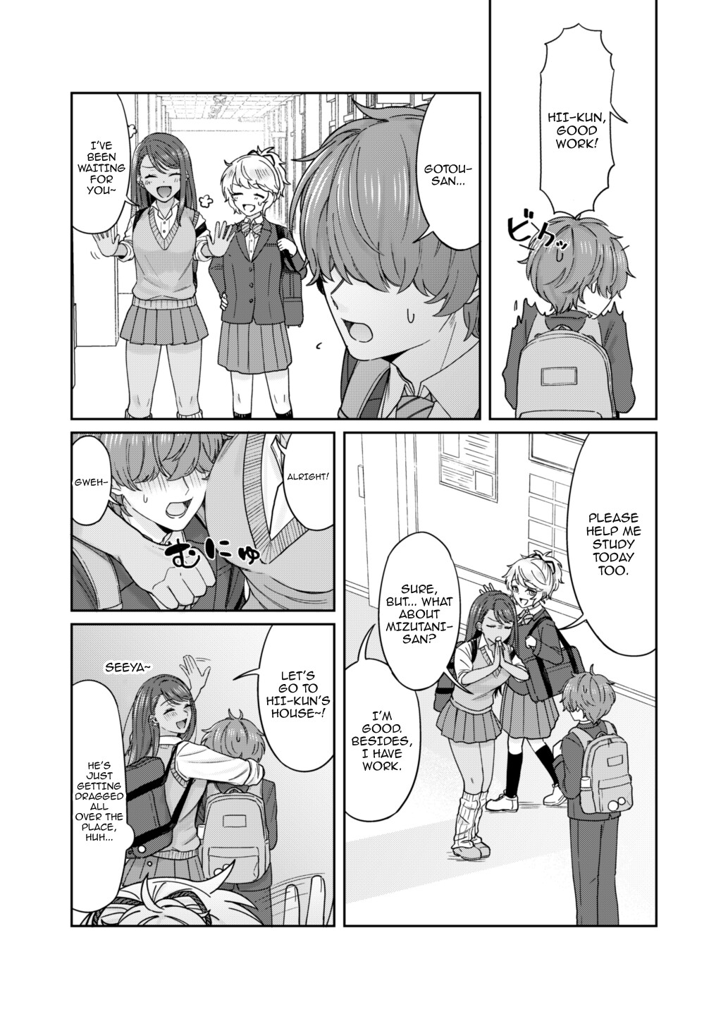Hentai Manga Comic-Story About A Secret Study Session With My Black Gyaru Childhood Friend-Read-4